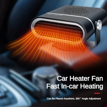 HeatGo RapidWarm Car Heater Fan – Stop Frost, Start Driving